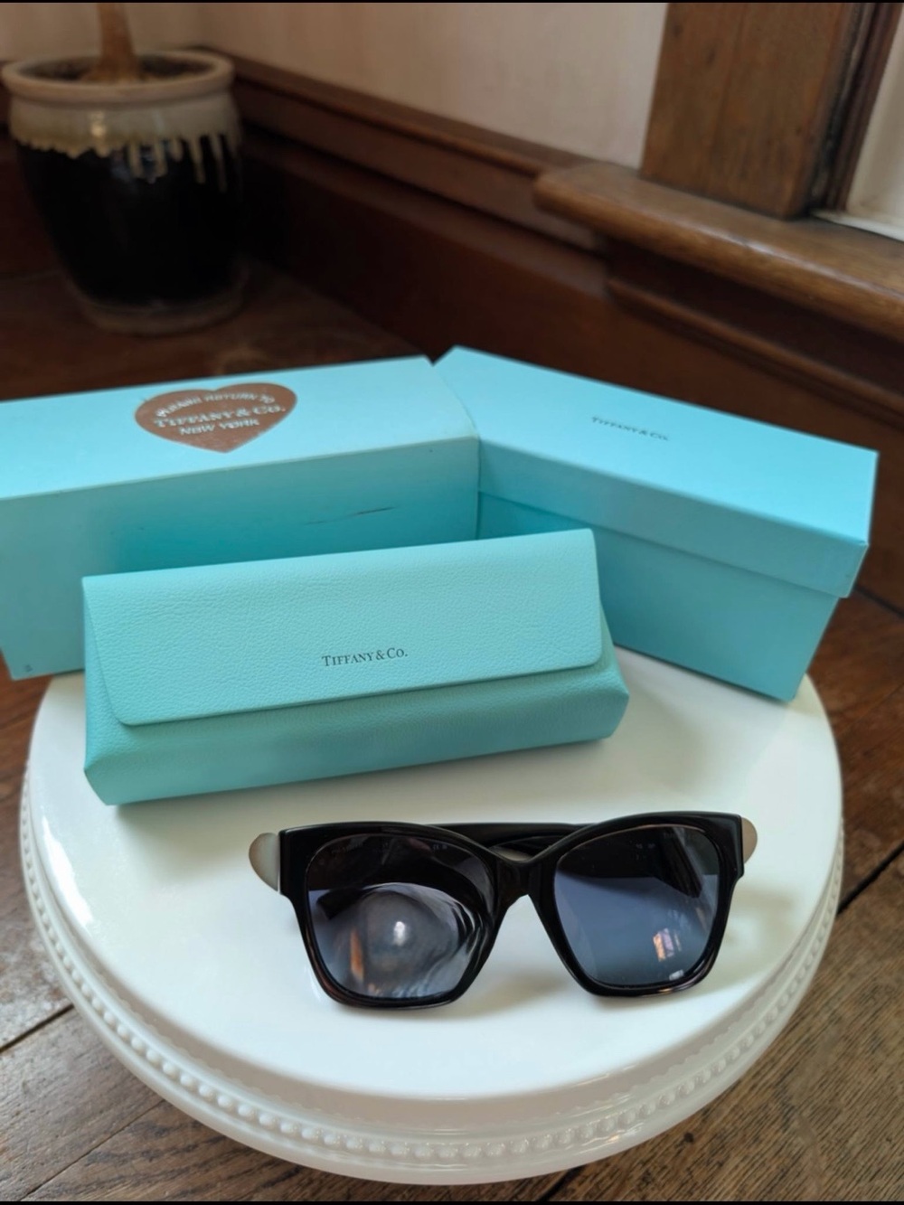 Tiffany & Co. Black Sunglasses